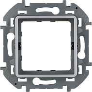 Адаптер Legrand INSPIRIA Алюминий для механизма Mosaic 673902
