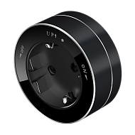 Розетка Systeme Electric MultiTrack Антрацит 2К+З круглая 16А/250В MTK13001B