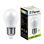 Лампа светодиодная Feron LB-550 E27 9W 4000K 230V 25805