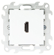 Коннектор HDMI Simon 24 Белый 2411094-030