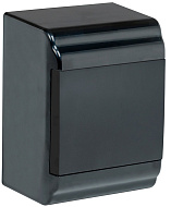Корпус пластиковый IEK PRIME навесной ЩРН-П-4 черный IP41 MKP13-N-01-04-41-K02