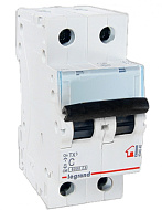 Автоматический выключатель Legrand TX3 2P 50A (С) 6000 404047