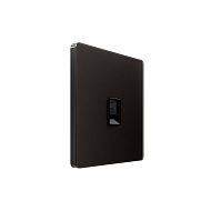 Розетка Systeme Electric Infinity Полярная ночь информационная RJ-45 кат.5e FSE001083